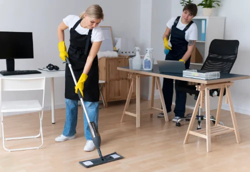 Nettoyage de bureau professionnel à Saint-Michel-de-Chavaignes